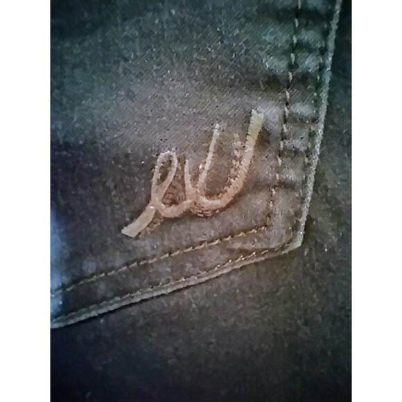 Women's Express Blue Jeans MIA Mid-Rise Cropped Legging Extreme Stretch Size 8R - Picture 4 of 7